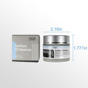 VGO Snail Mucin 92% Moisturizer Daily Face Moisturizer Hydrating Repair Face Gel Cream for Dry & Sensitive Skin, All Skin Types 50G