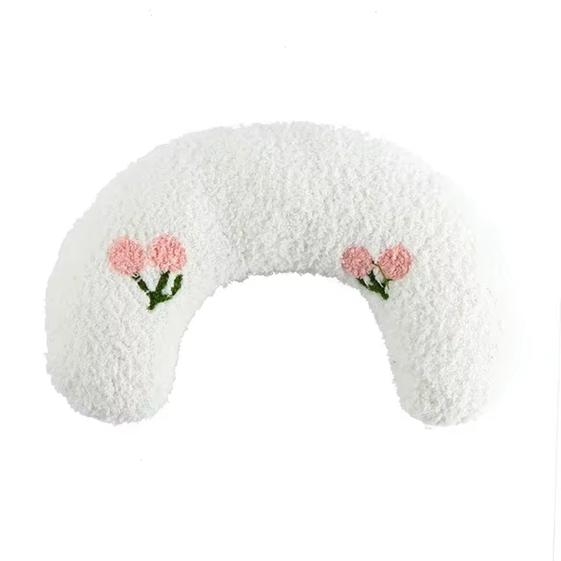 Pet Little Pillow Fashion Neck Protector Deep Sleep Puppy Kitten U-Shaped Pillow Dog Cat Headrest Sleeping Pillow Pet Supplies