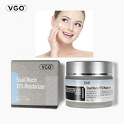 VGO Snail Mucin 92% Moisturizer Daily Face Moisturizer Hydrating Repair Face Gel Cream for Dry & Sensitive Skin, All Skin Types 50G