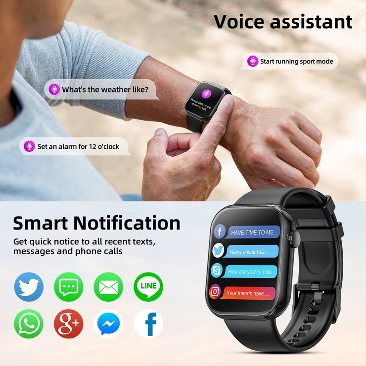 Fitness Tracker Smart Watch