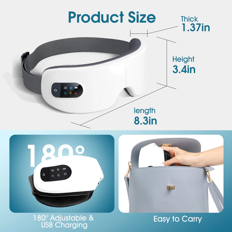 Eye Music Heated Massager