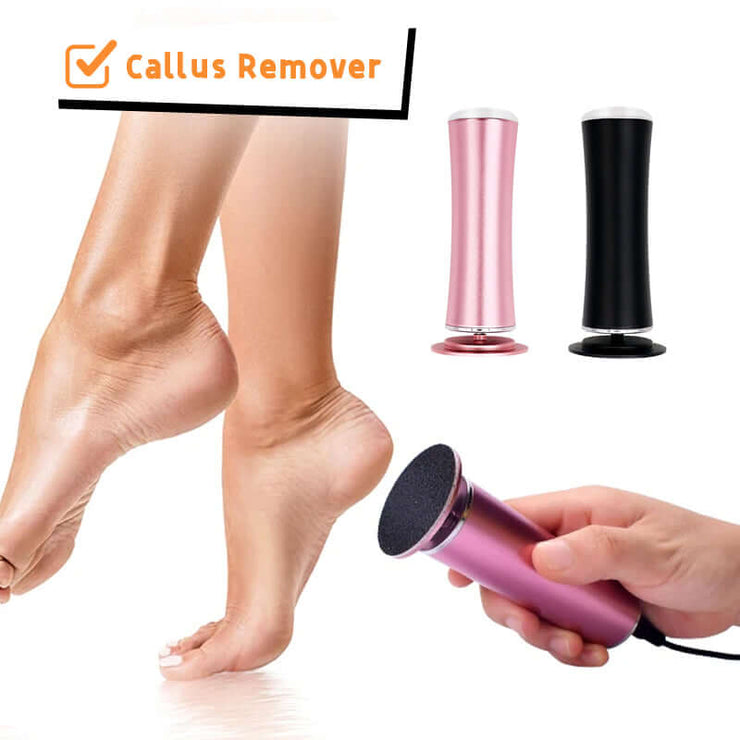 Electric Foot Callus Remover Foot Care File Heels Dead Skin Pedicure Tool Electronic Foot Grinder and Replacement Sandpaper