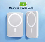 Wireless Power Bank for Portable Charger, 5000Mah/10000Mah Magnetic Power Bank , Slim Phone Battery Pack for Iphone 16/15/14/13/12/11Promax