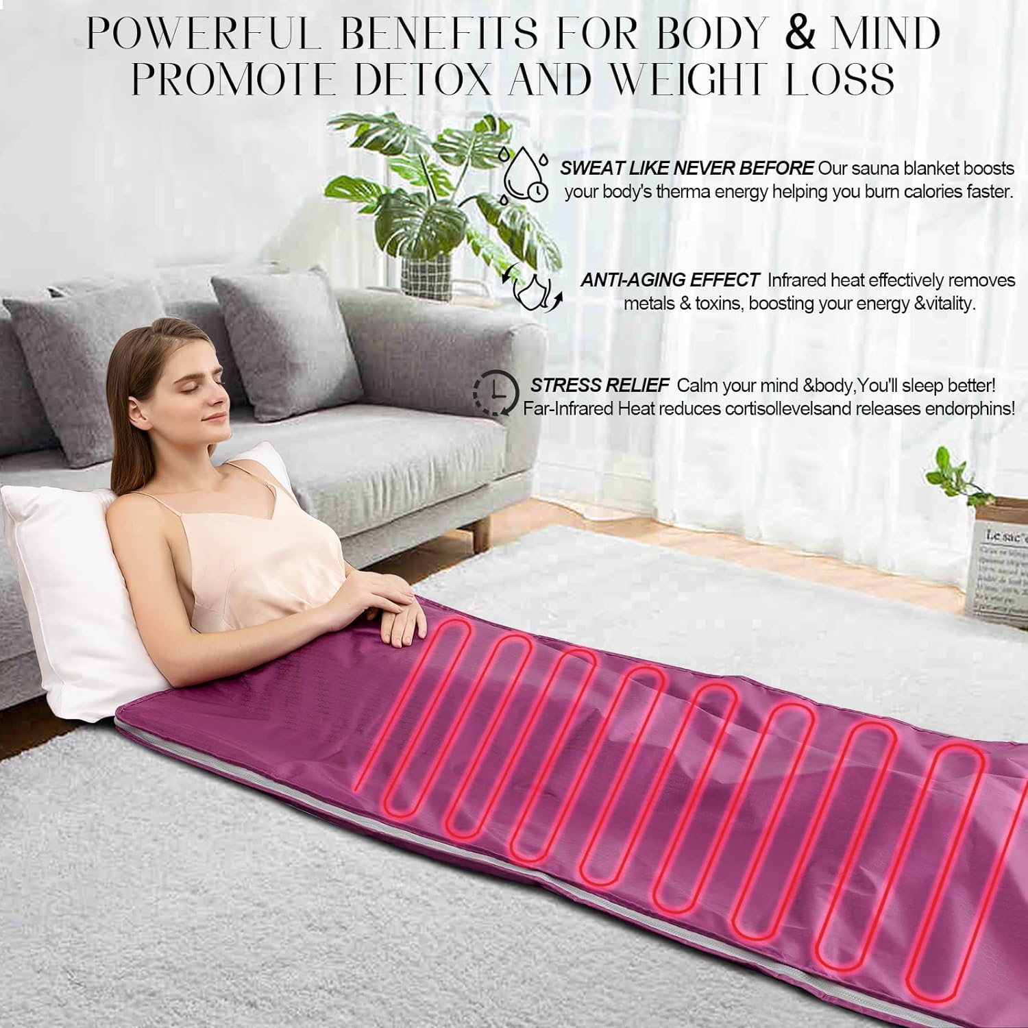 Infrared Heat Sauna Blanket