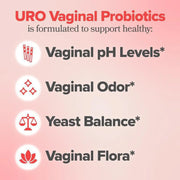 Vaginal for Women PH Balance with Prebiotics Lactobacillus Blend Promote Healthy Vaginal Odor Vaginal, 60 Count (Pack of 1)