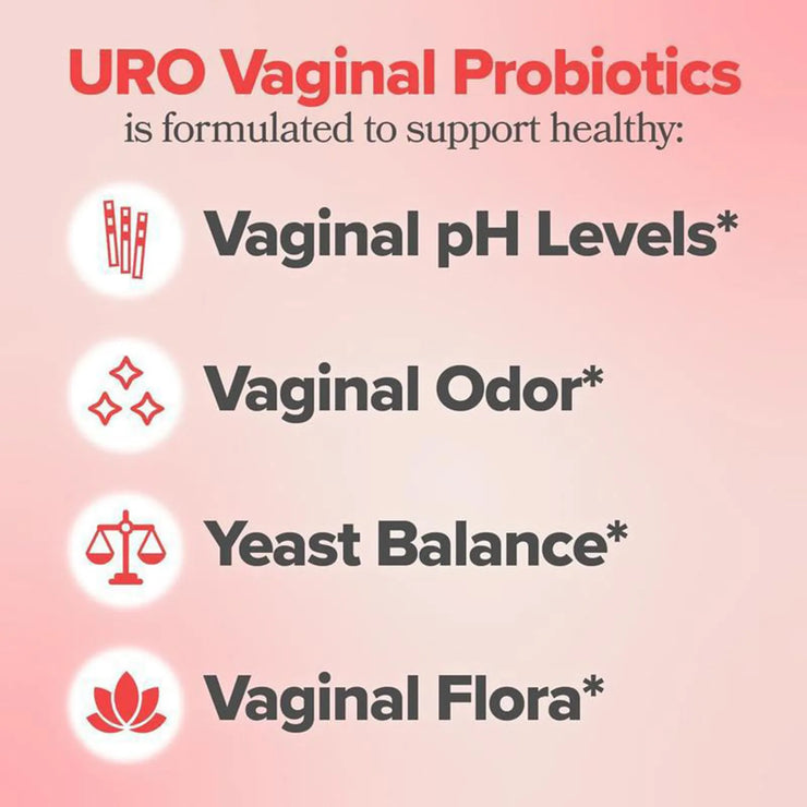 Vaginal for Women PH Balance with Prebiotics Lactobacillus Blend Promote Healthy Vaginal Odor Vaginal, 60 Count (Pack of 1)