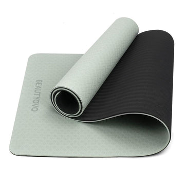 Non-Slip Yoga Mat With Strap