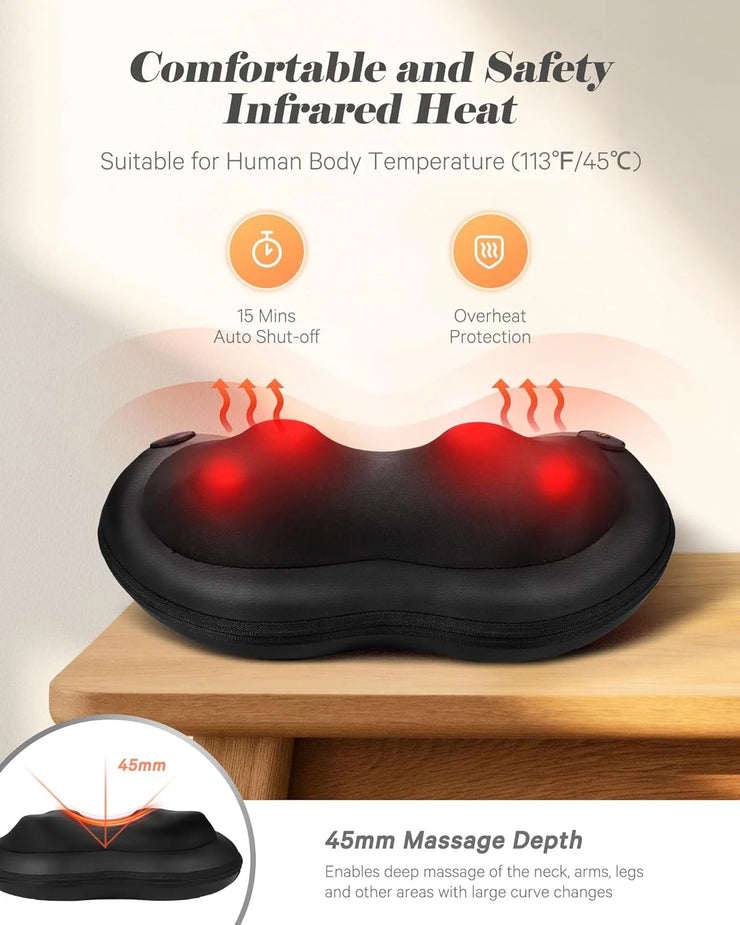 Heated Neck & Back Massager