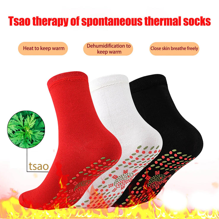 Self-Heating Magnetic Sock